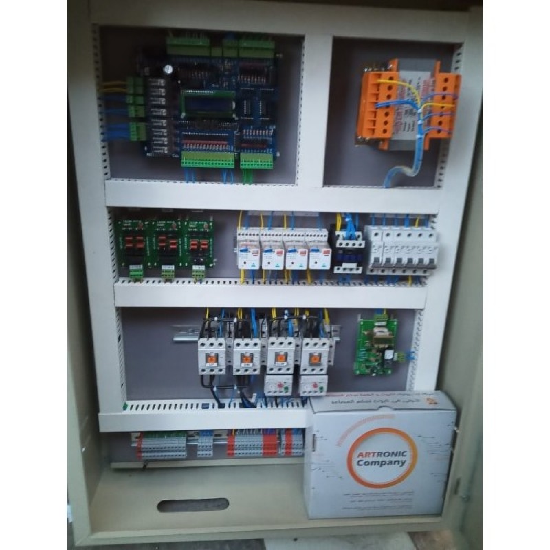 Microprocessor Control panel 40 amp - LS contactors - 16 Stops