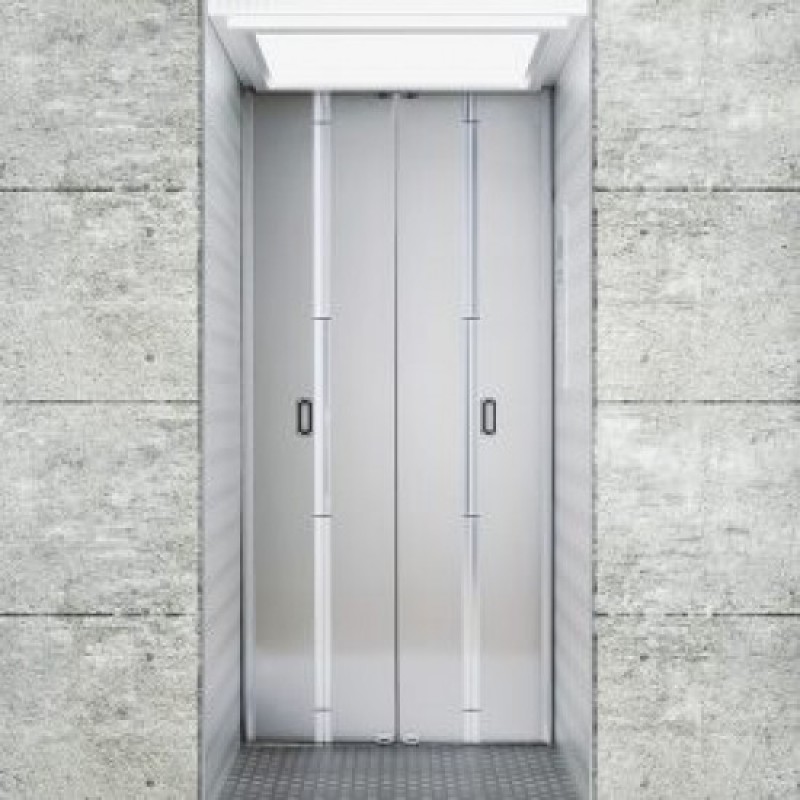 HAS 70 cm Outside Automatic Stainless Steel Door - Right