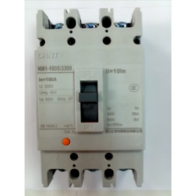 Chint Circuit Breaker 100 Ampere Mounted