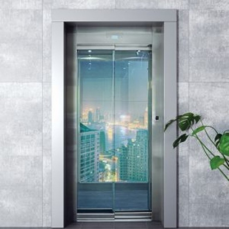 External Automatic Door - Glass -HAS 70 cm Left